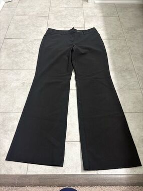 Express Design Studio Editor Women's Black Wide-Leg Dress Pants